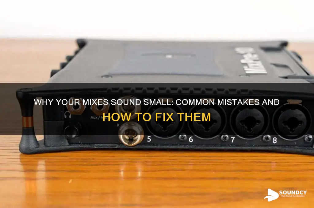 how does mixes sound small
