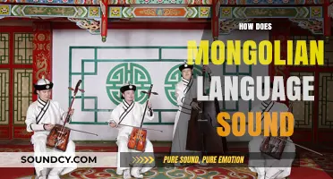 Exploring the Unique Melody and Rhythm of the Mongolian Language
