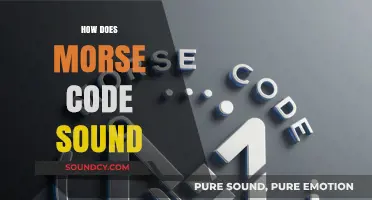 Unraveling the Unique Auditory Patterns of Morse Code Communication