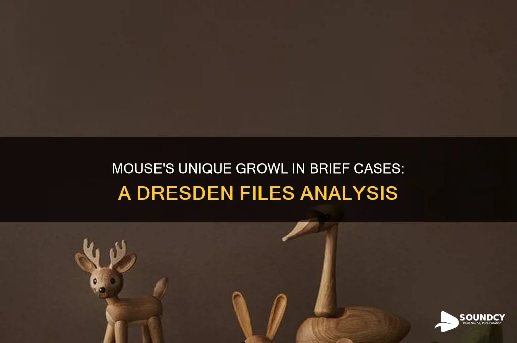 how does mouse sound in brief cases dresden files