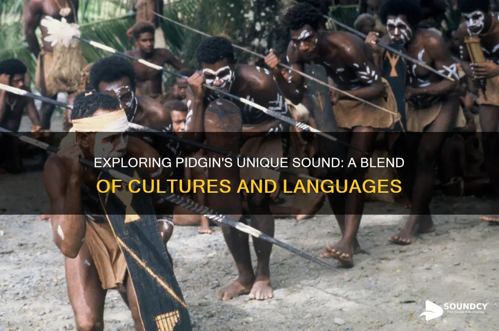 how does pidgin sound like