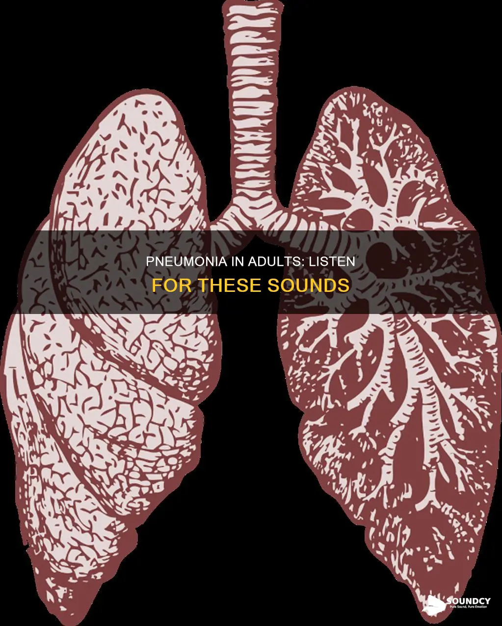 how does pneumonia sound in adults
