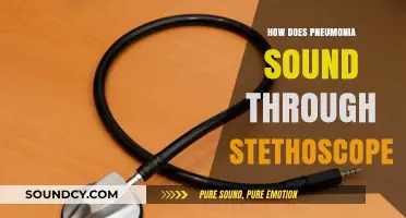 Listening to Pneumonia: Stethoscope Sounds and What They Reveal