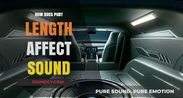 Port Length Impact: Enhancing Sound Quality in Speaker Systems
