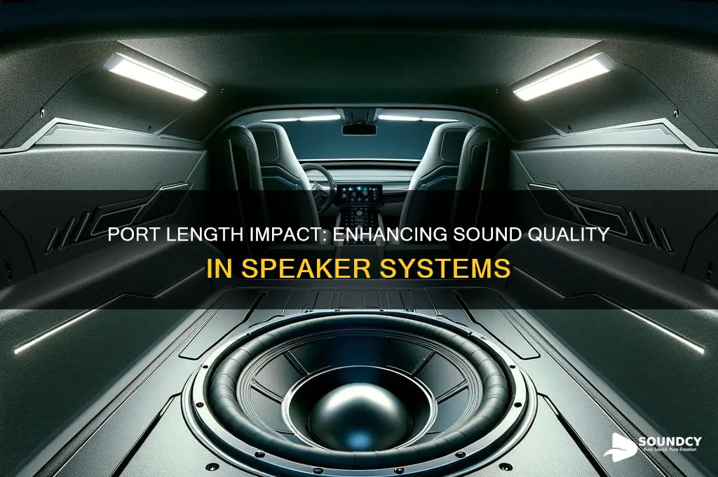 how does port length affect sound