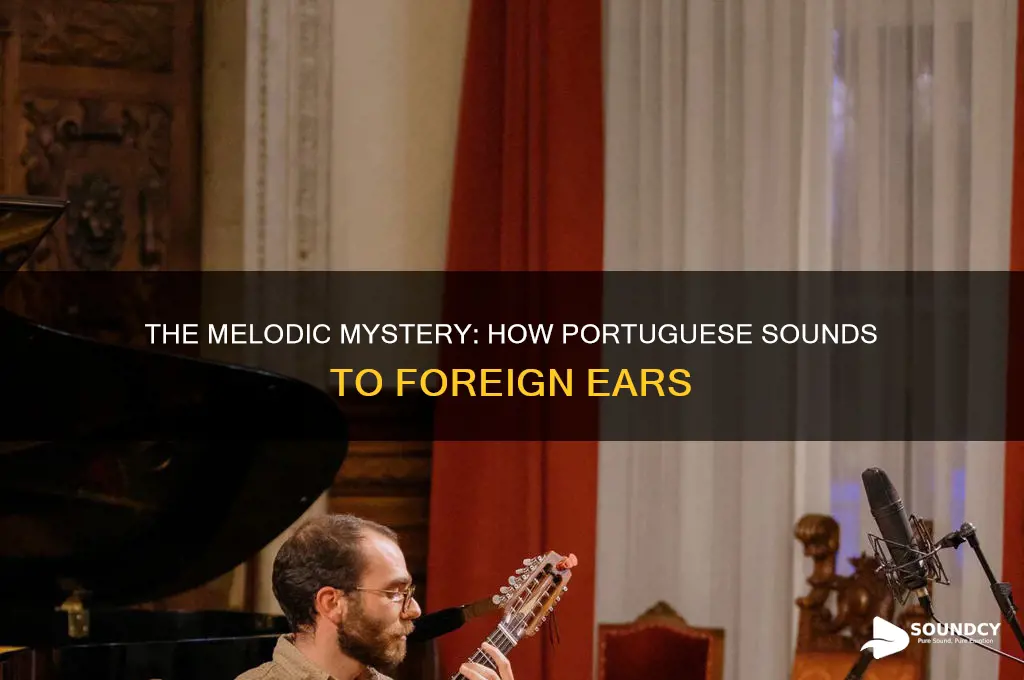 how does portuguese sound to foreigners