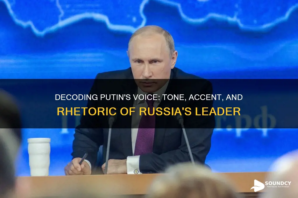 how does putin sound like