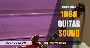 Regal 1966 Guitar: Unveiling Its Unique Vintage Tone and Sound
