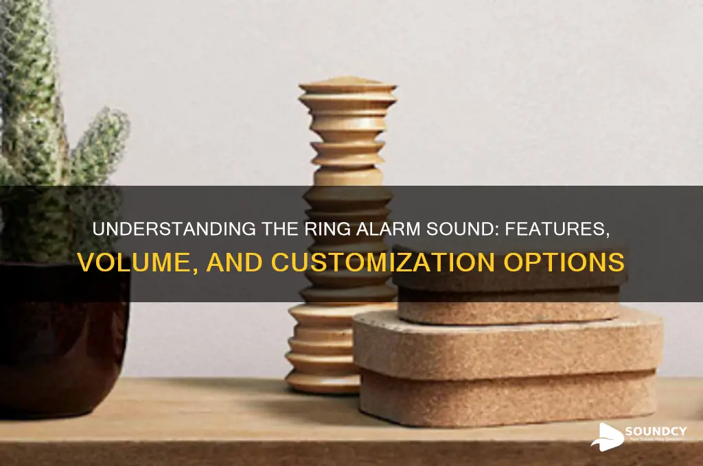 how does ring alarm sound