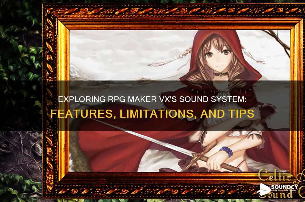 how does rpgmaker vx handle sound