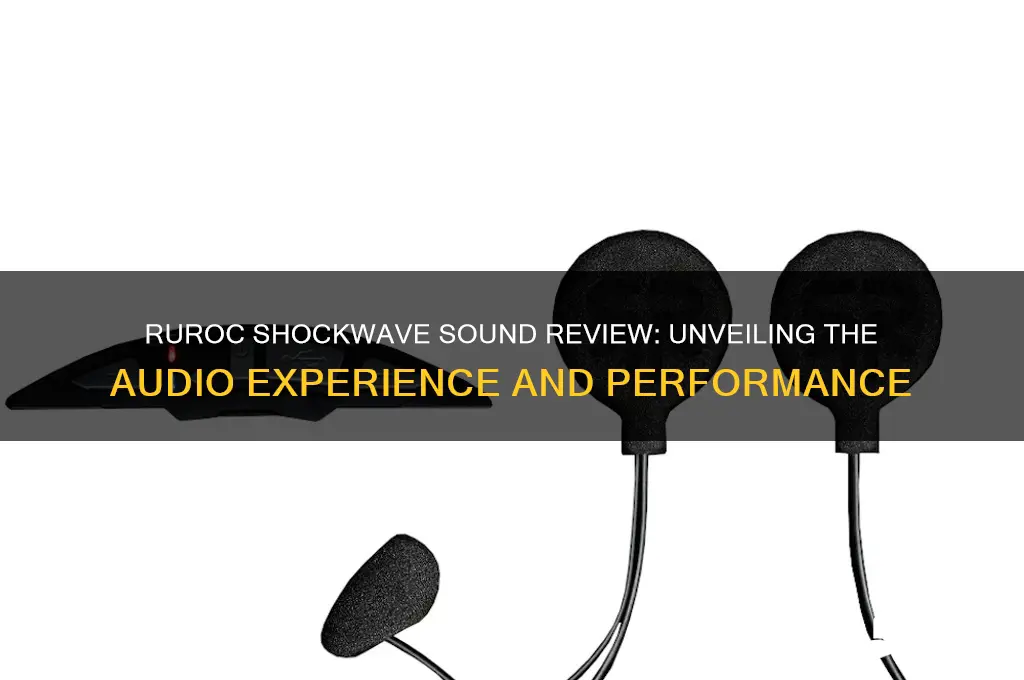 how does ruroc shockwave sound