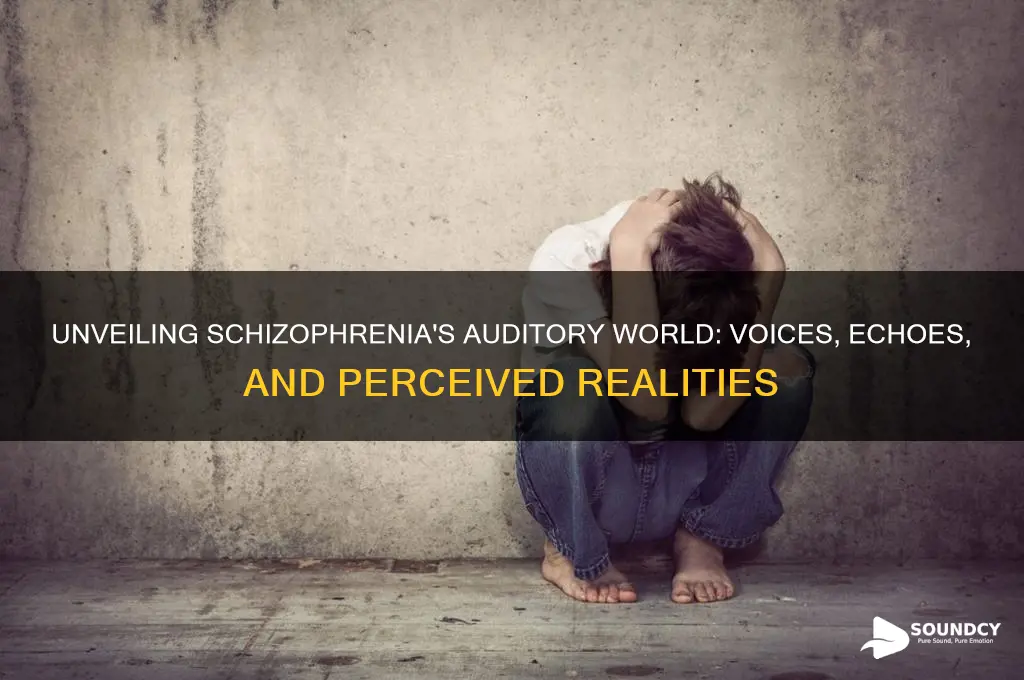 how does schizophrenia sound like