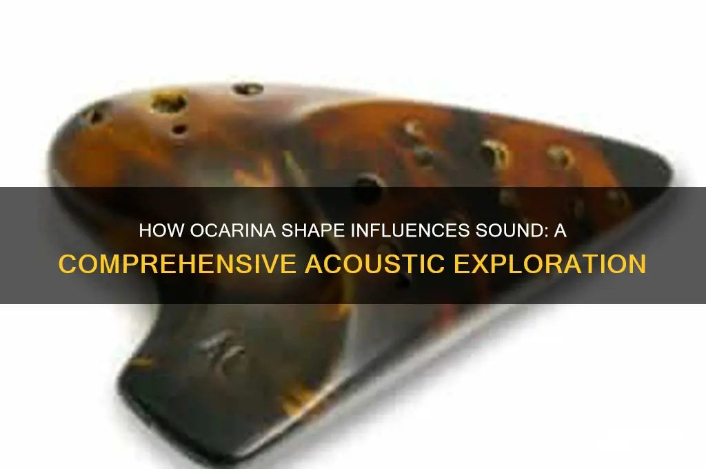 how does shape affect the sound of an ocarina