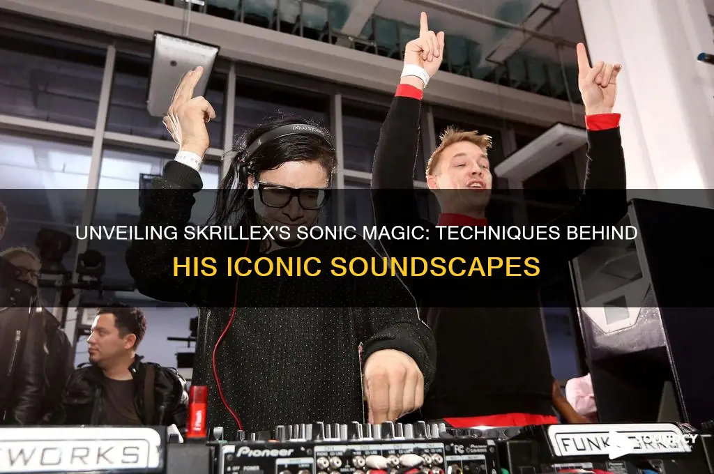 how does skrillex create his sounds