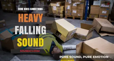 The Sonic Impact: How Heavy Objects Create Distinctive Falling Sounds