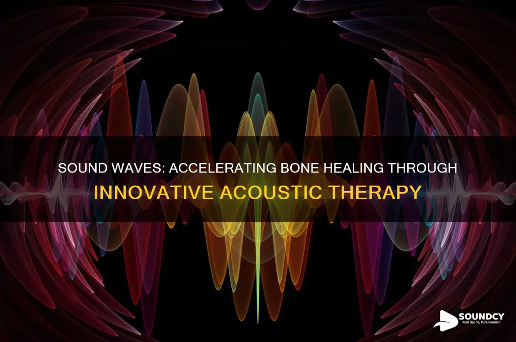 how does sound accelerate bone healing