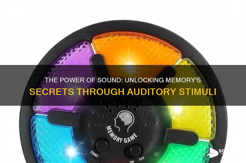 how does sound affect memory