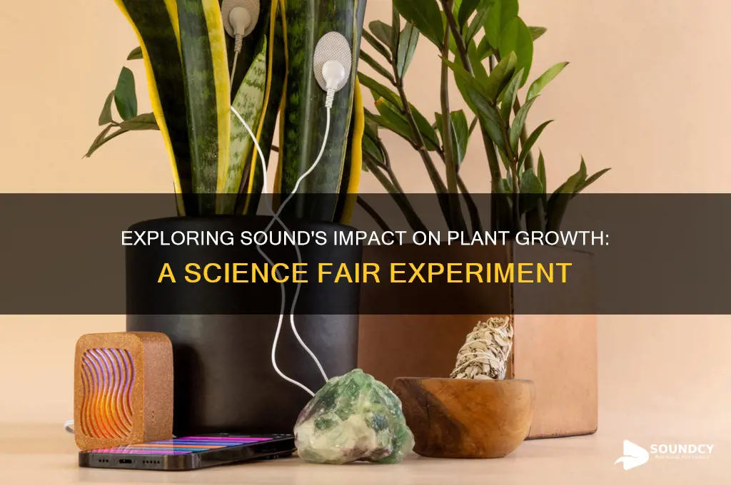 how does sound affect plant growth science fair project