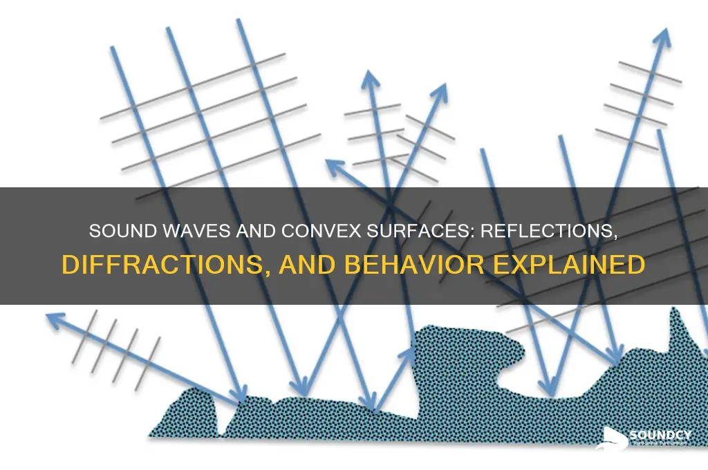 how does sound behave when hitting a convex shape