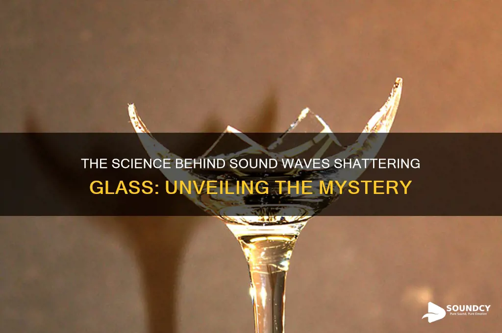 how does sound break glass