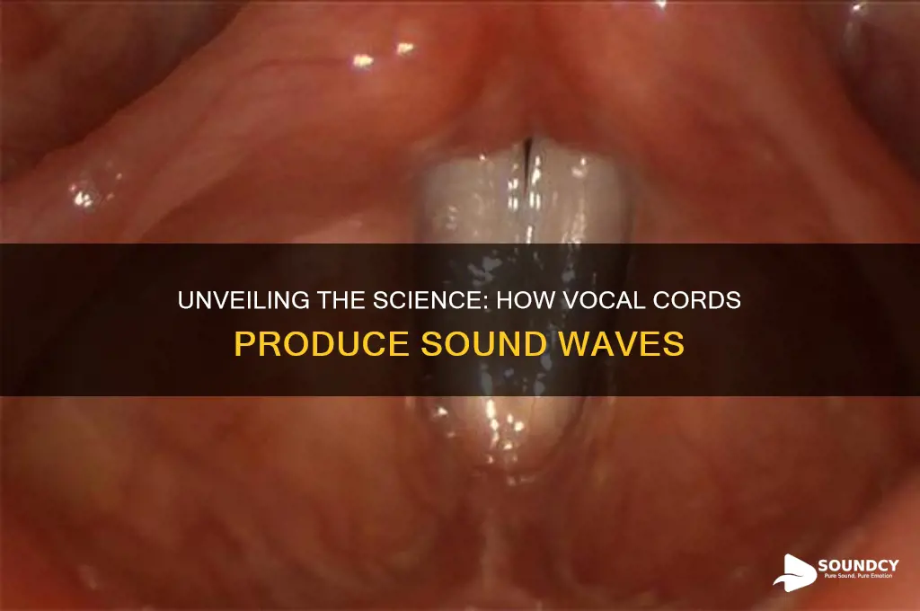 how does sound come out of the vocal cords