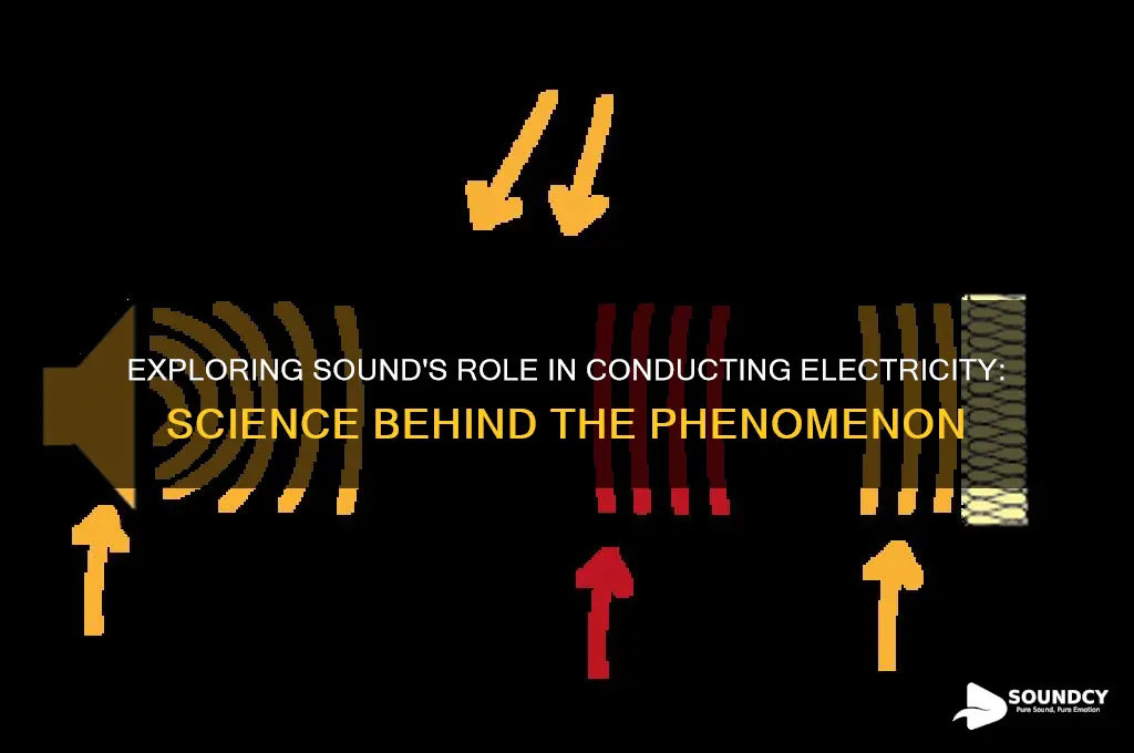 how does sound conduct electricity