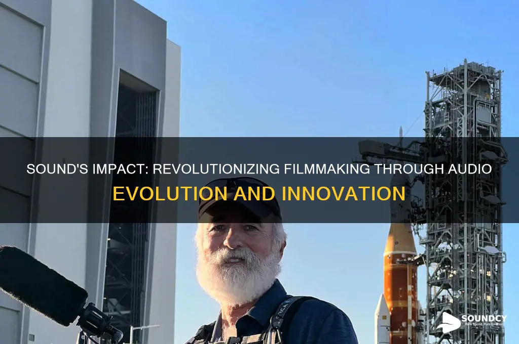 how does sound contributed to the evolution of filmmaking