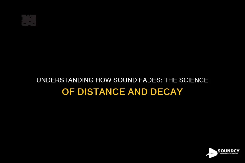 how does sound decrease with distance