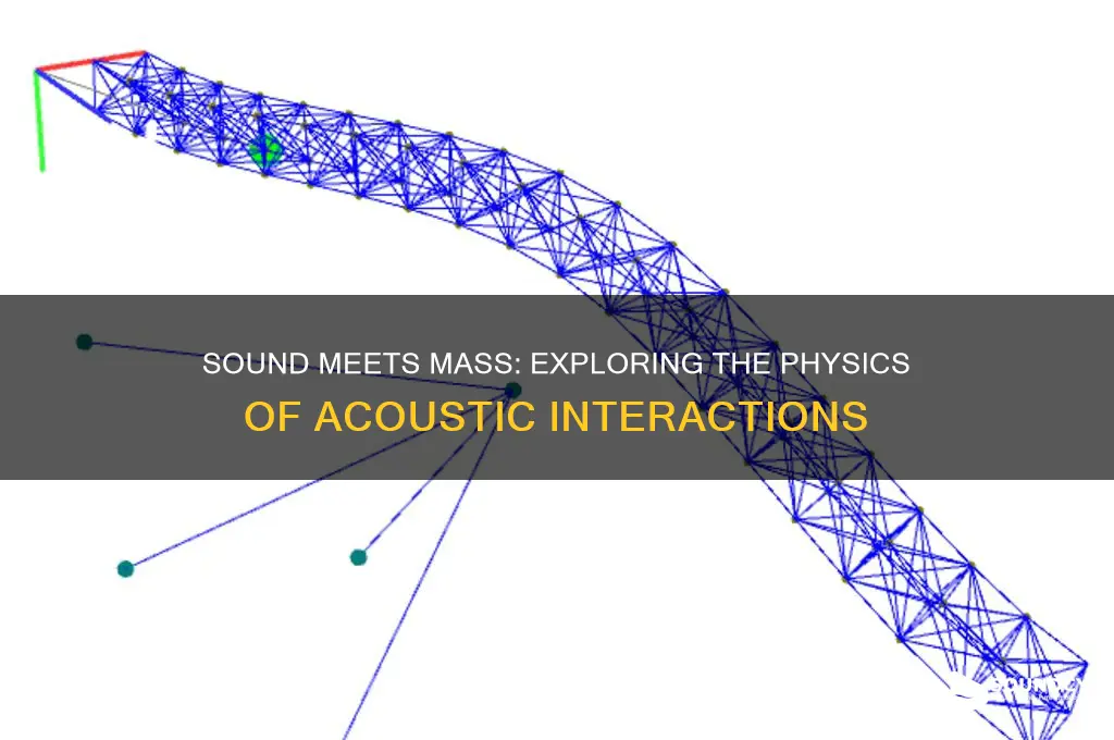 how does sound encounter mass
