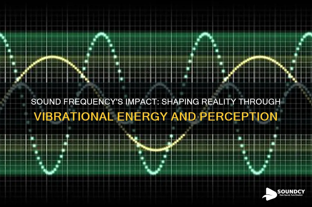 how does sound frequency affect reality