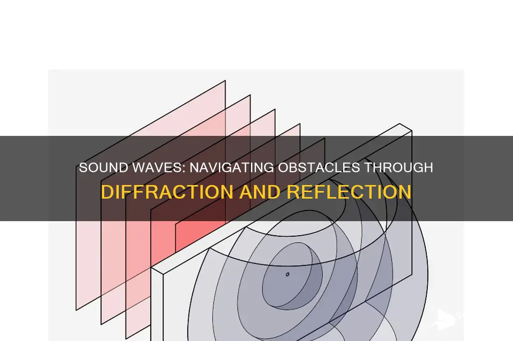 how does sound go around obstacles