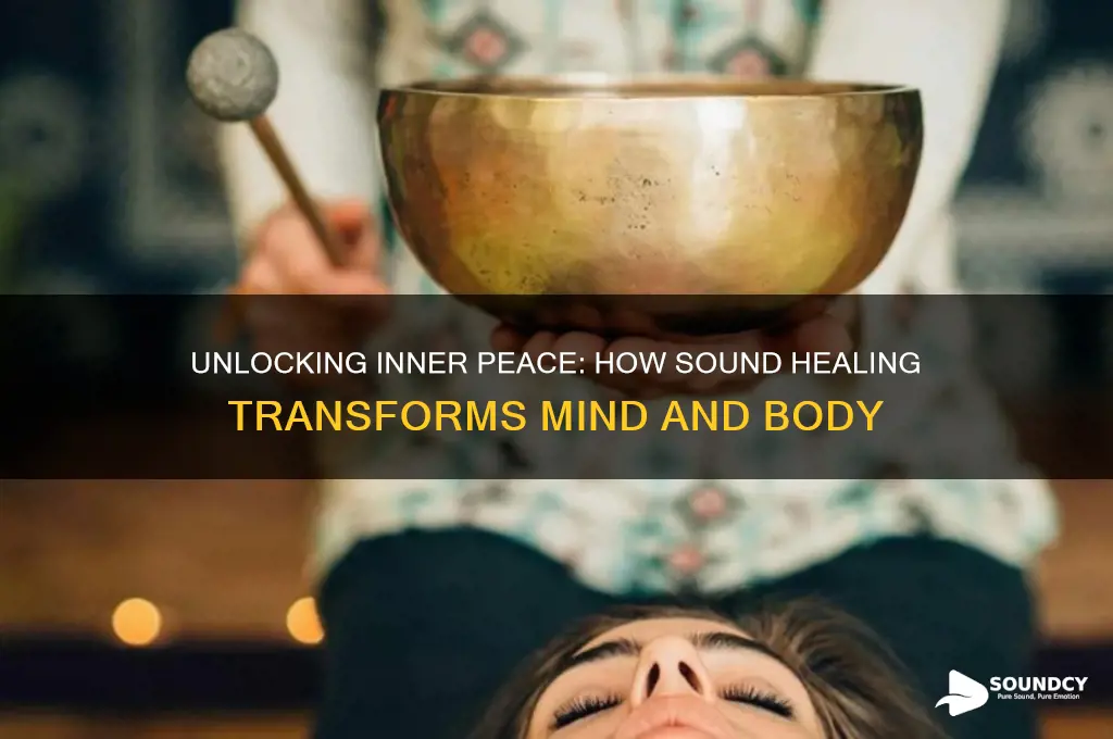 how does sound healing help