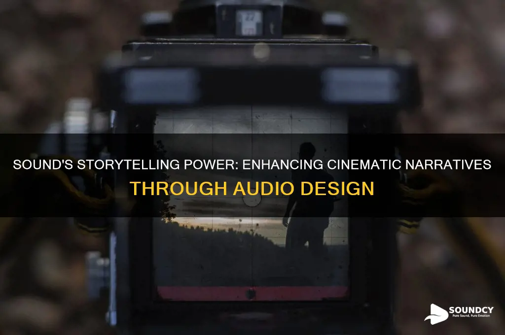 how does sound help tell a story in movies
