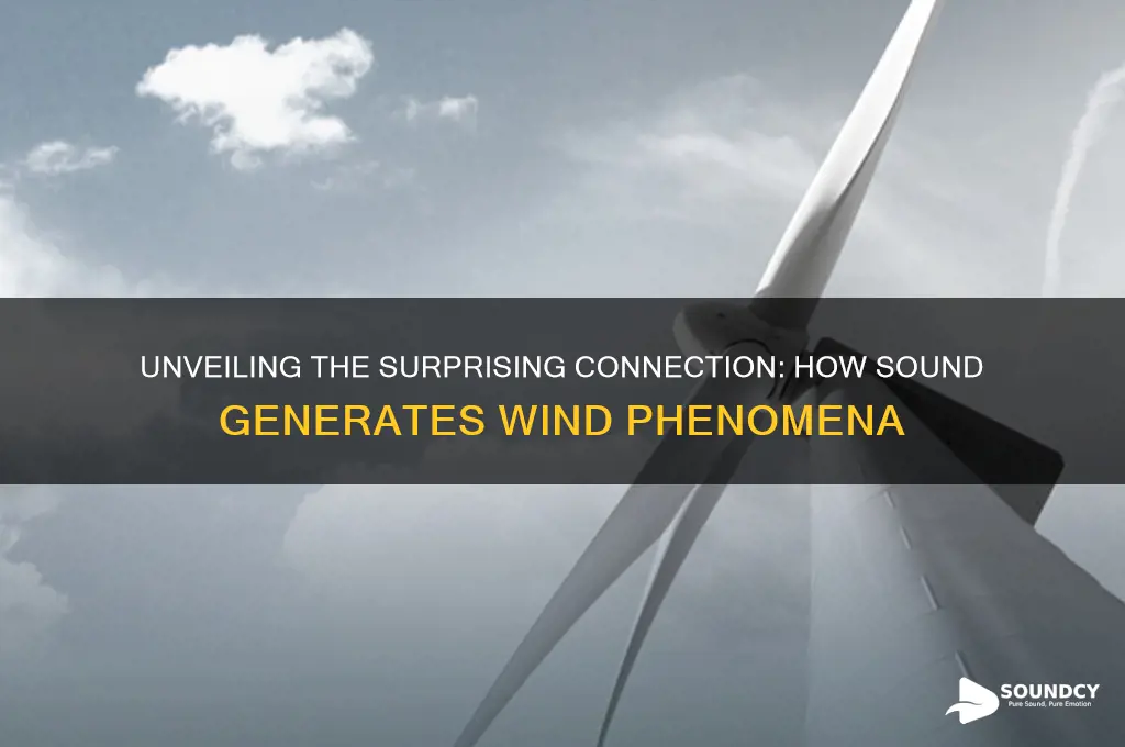 how does sound make wind