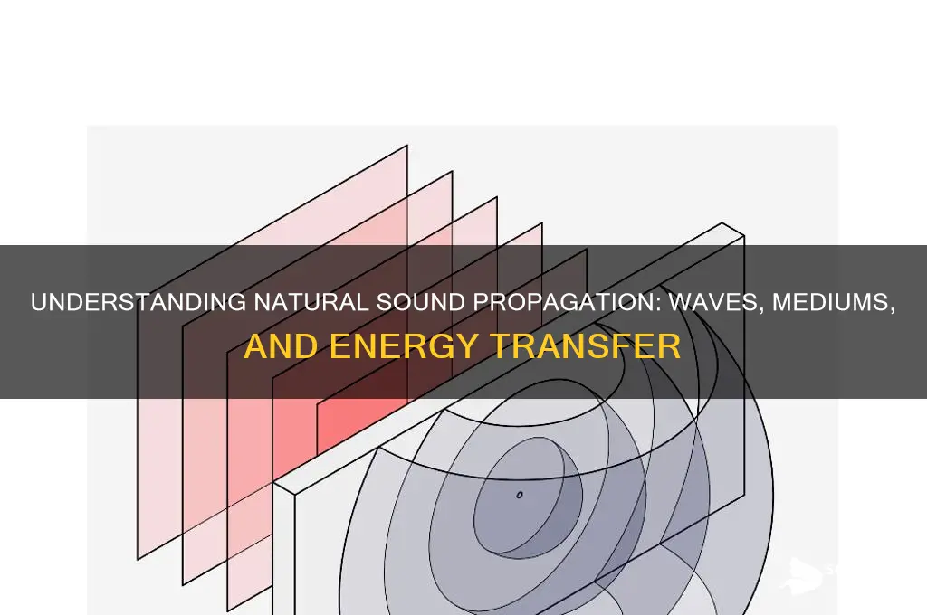 how does sound naturally propagate