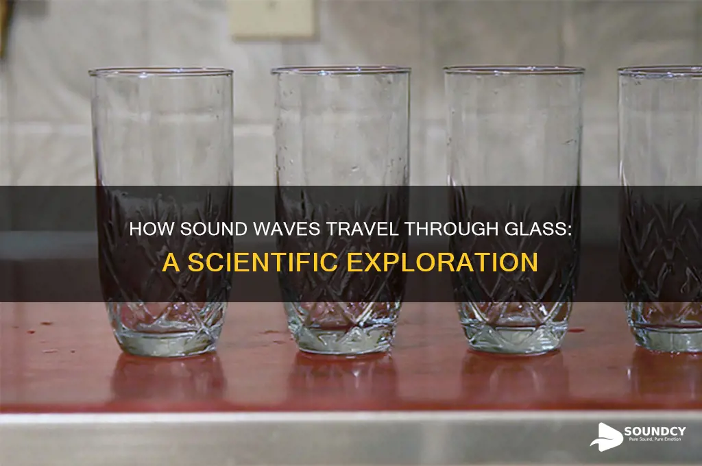 how does sound pass through glass