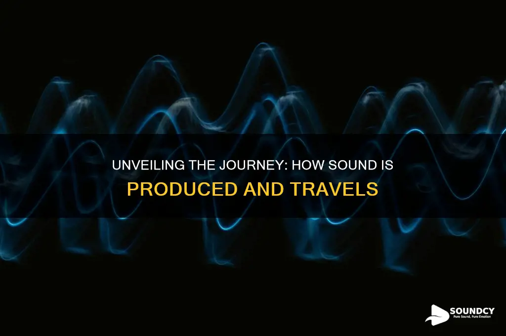 how does sound produce and travel
