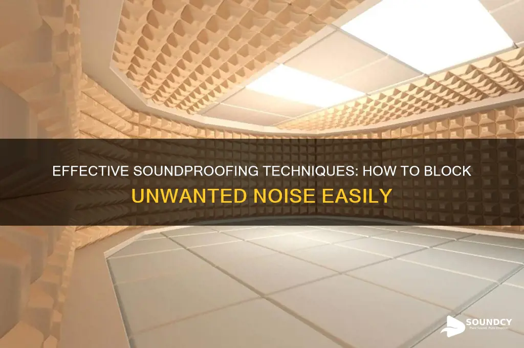 how does sound proofing w