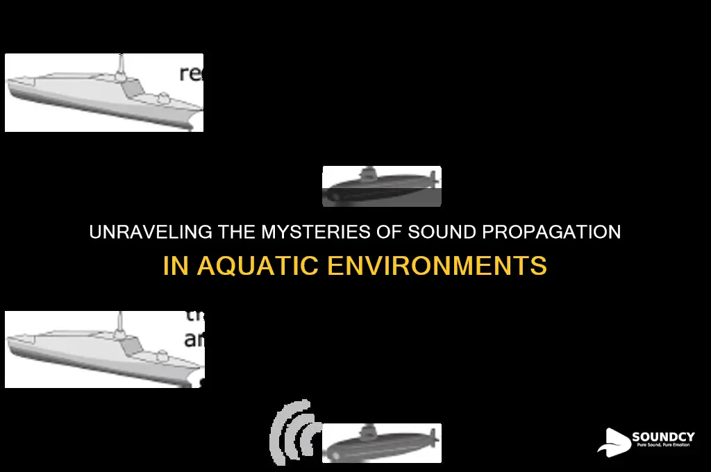 how does sound propagate in water