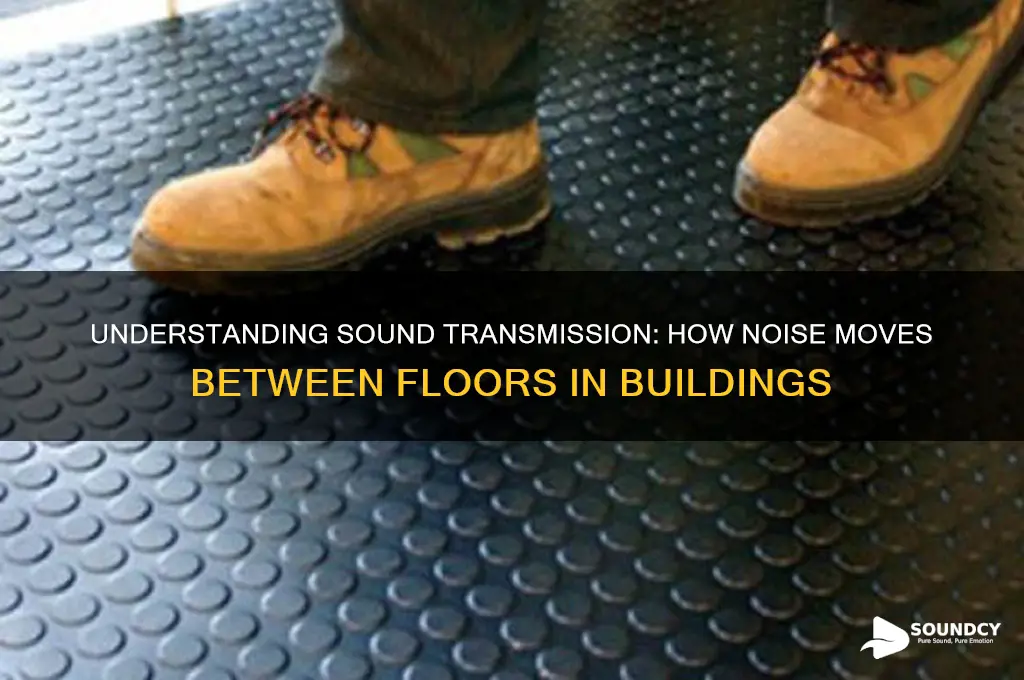 how does sound travel between floors