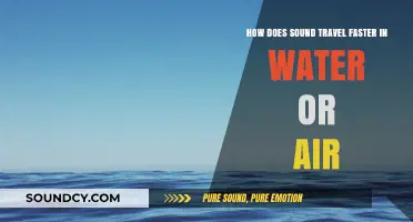 Sound's Speed: Water vs. Air – Unraveling the Travel Mystery