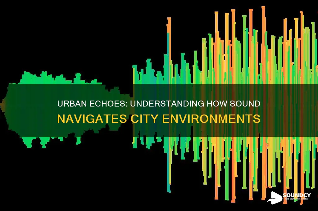 how does sound travel in city