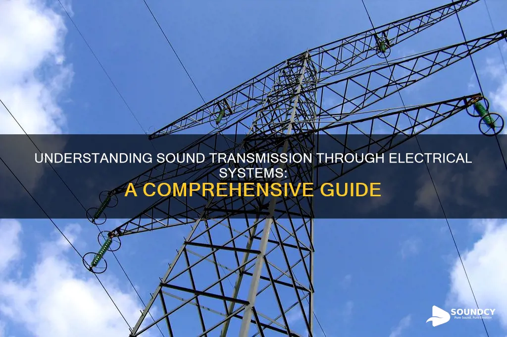how does sound travel in electrical