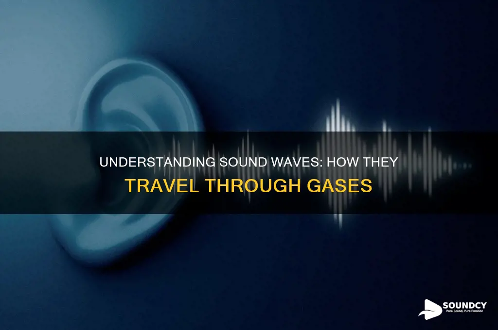 how does sound travel in gases