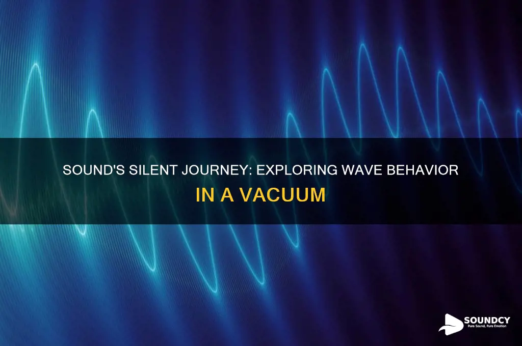 how does sound travel in vacuum