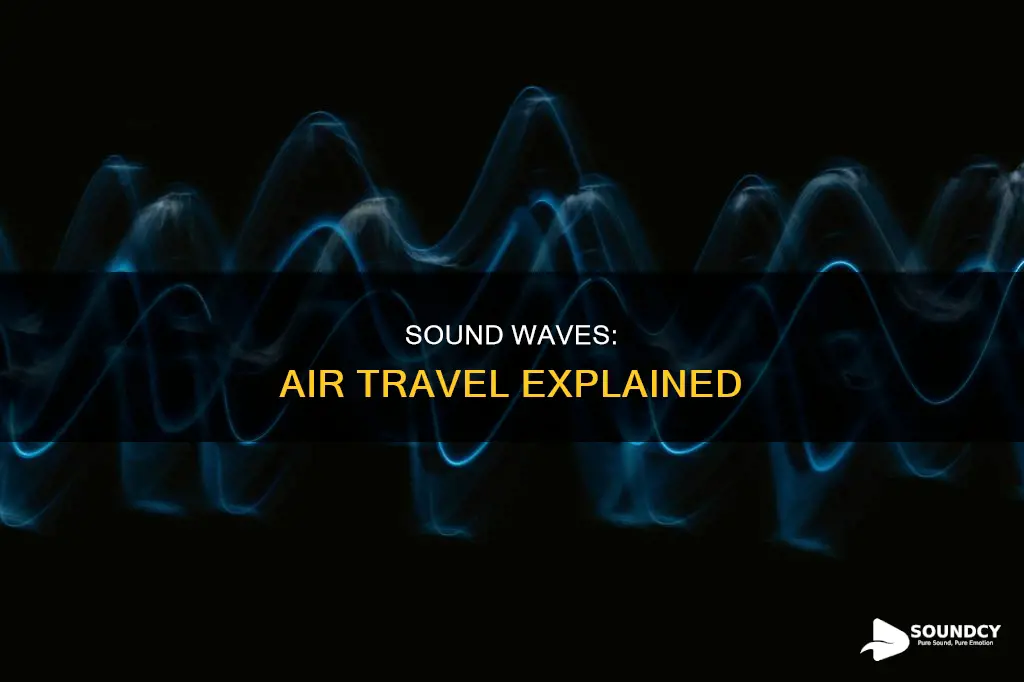 how does sound travel through air