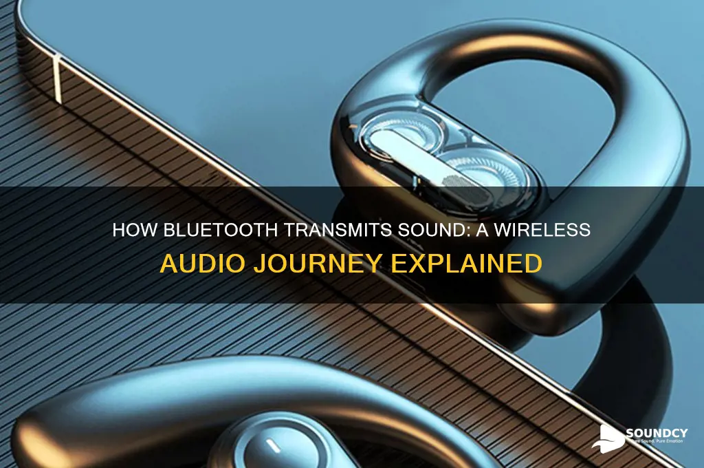 how does sound travel through bluetooth