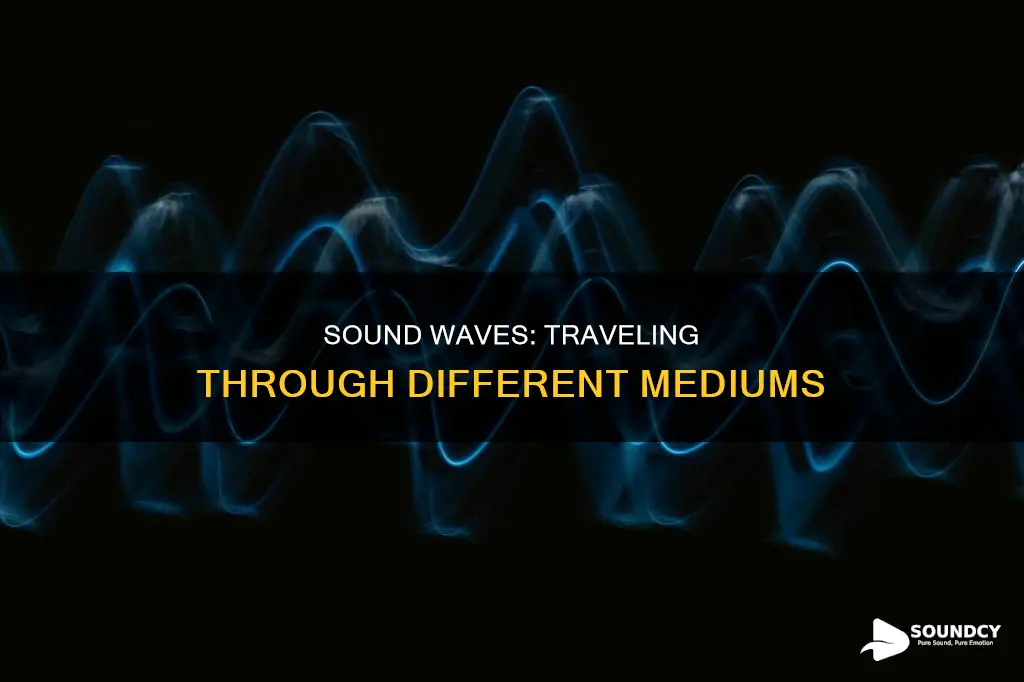 how does sound travel through medium