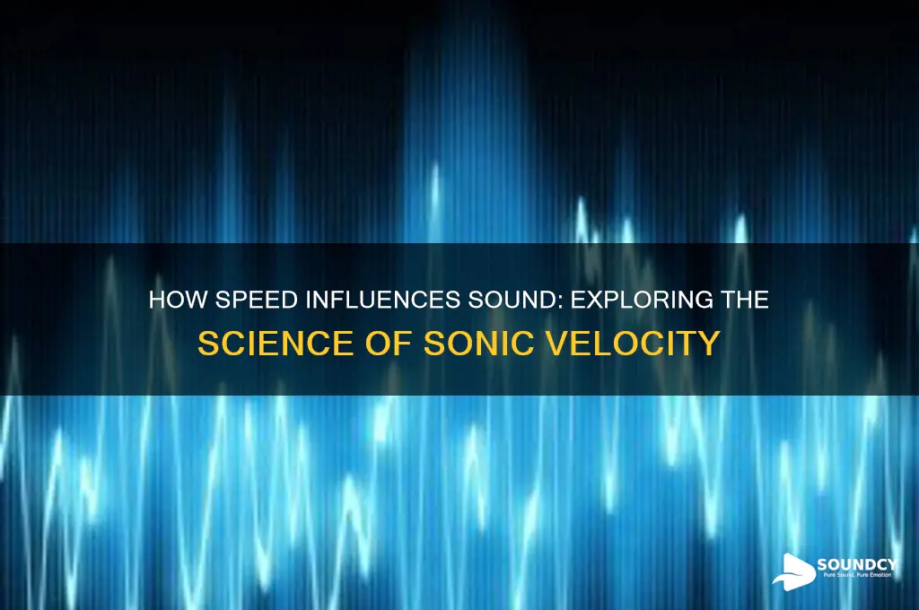 how does speed affect sound