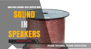 Does 18-Gauge Copper Wire Enhance Speaker Sound Quality?